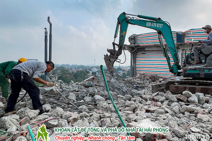 Dịch Vụ Khoan Cắt Bê Tông & Phá Dỡ Nhà Chuyên Nghiệp