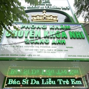 Phòng Khám Da Liễu Trẻ Em Quang Anh
