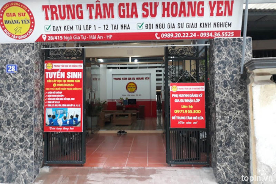 Trung Tâm Gia Sư Hoàng Yến