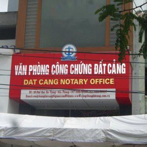 Văn Phòng Công Chứng Đất Cảng
