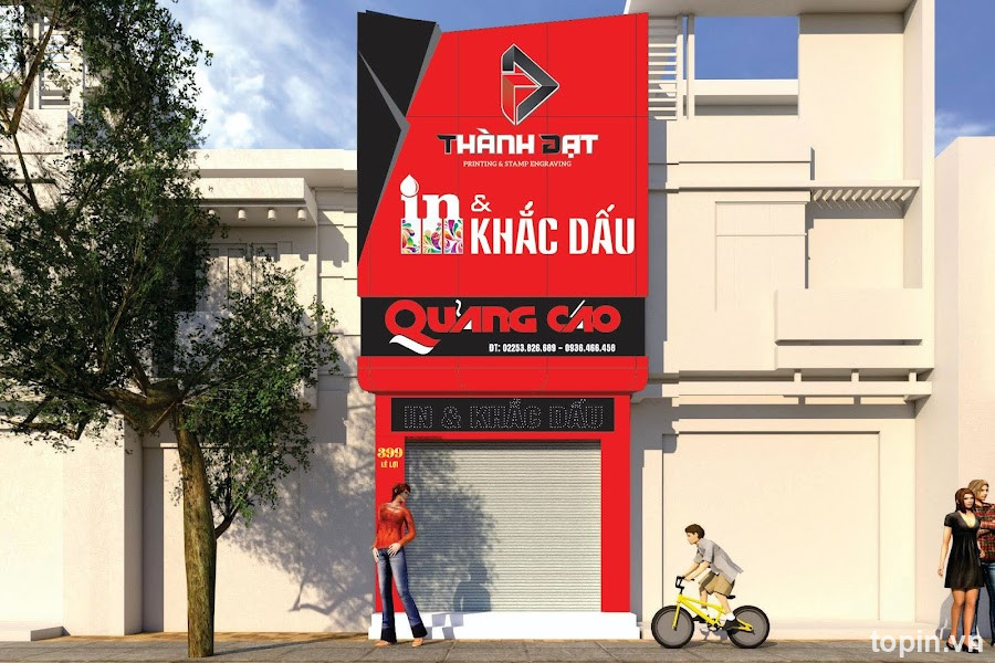 In & Khắc dấu Thành Đạt